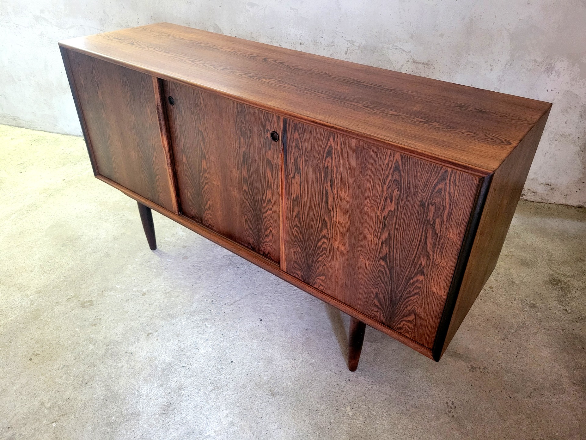 Vintage Danish rosewood sideboard by Gunni Omann for Axel Christensen
