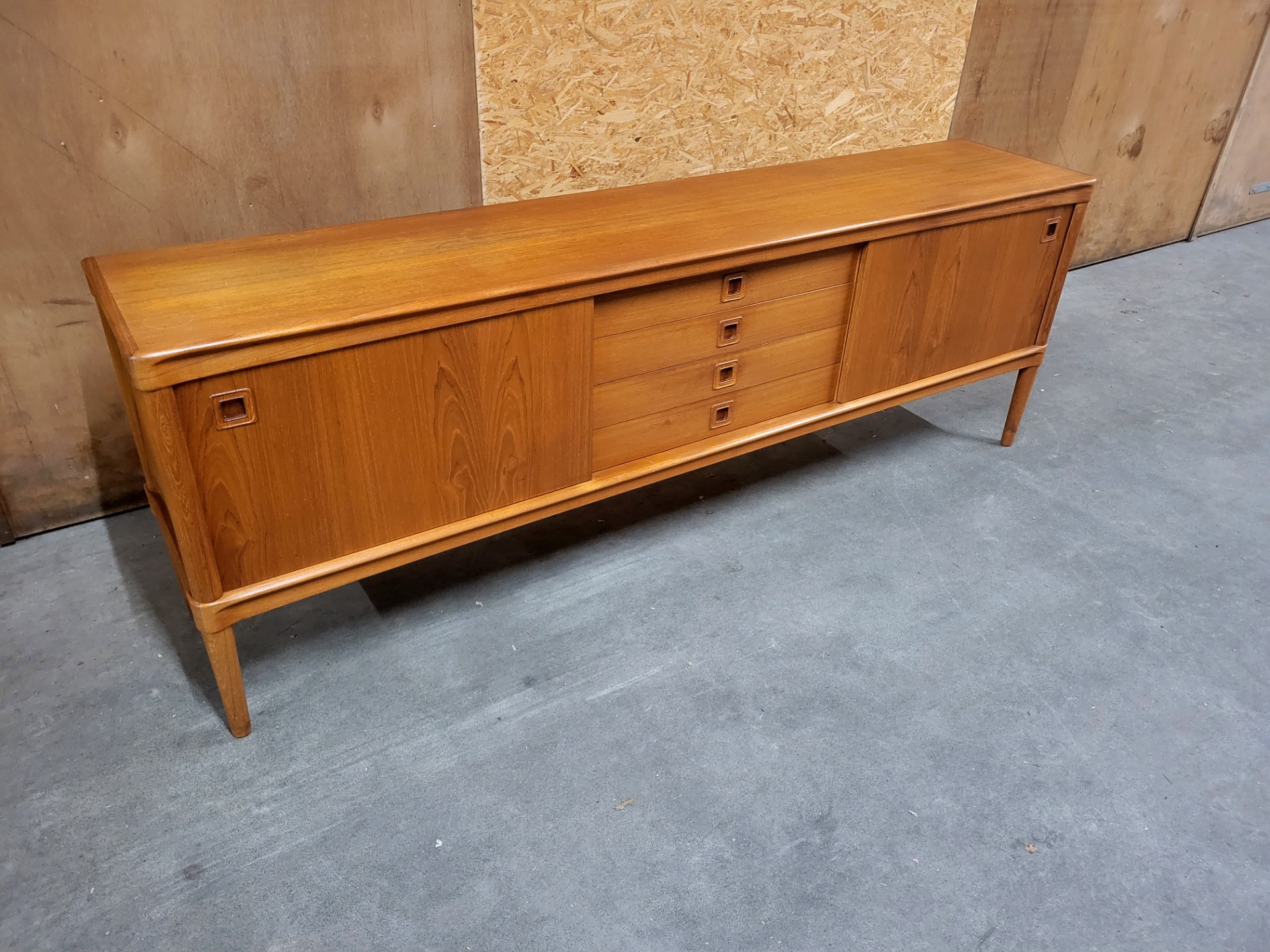 Vintage Danish sideboard by H.W. Klein for Bramin 1960
