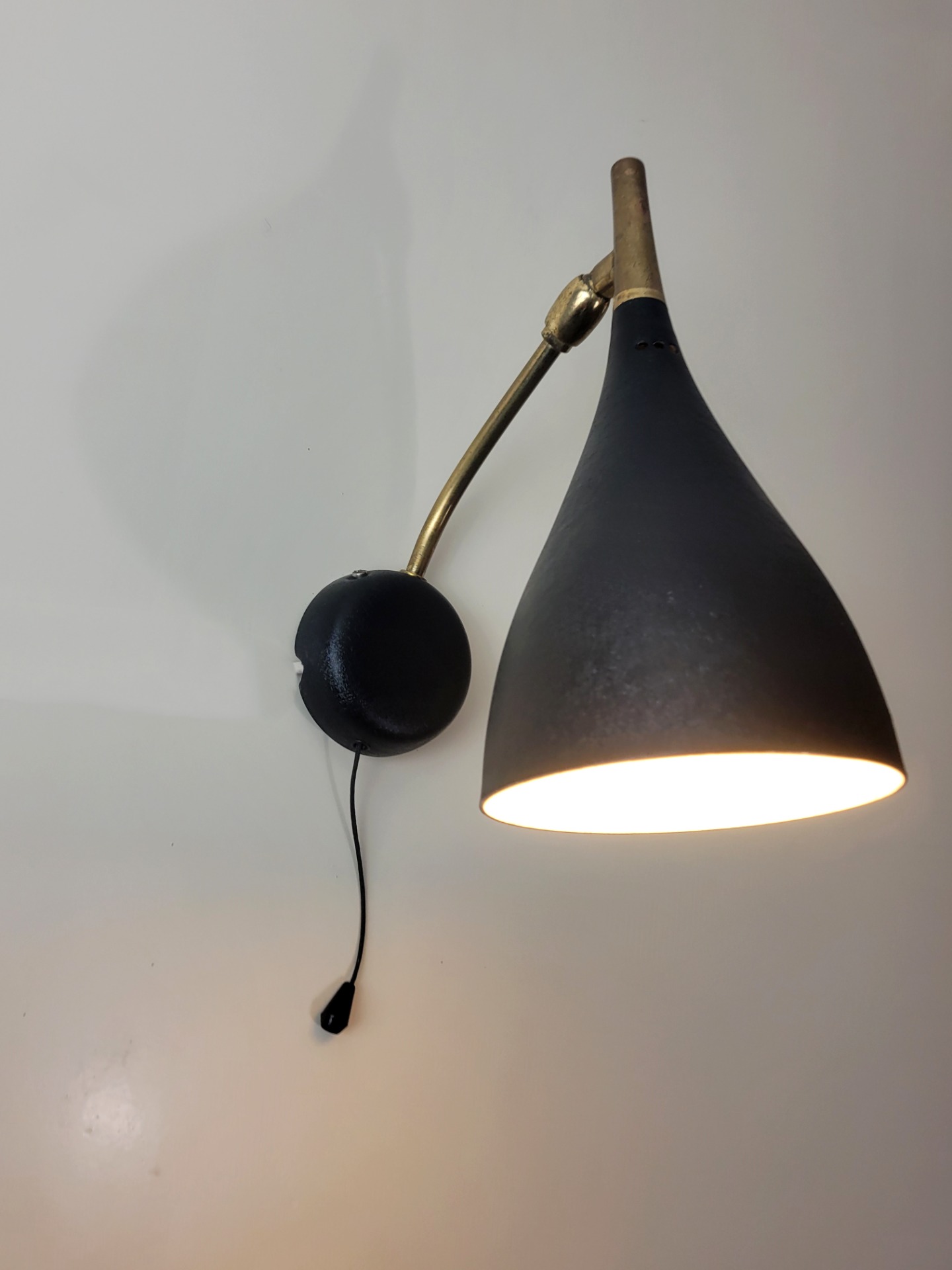 Mid Century Modern wall lamp by Cosack Leuchten, 1950's