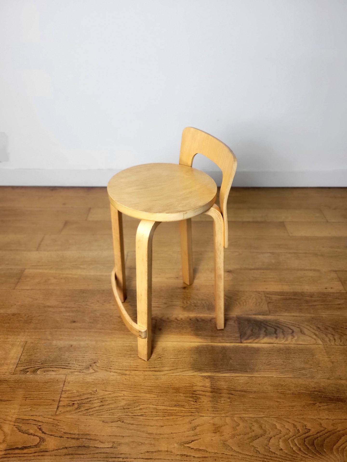 Vintage K65 stool by Alvar Aalto for Artek
