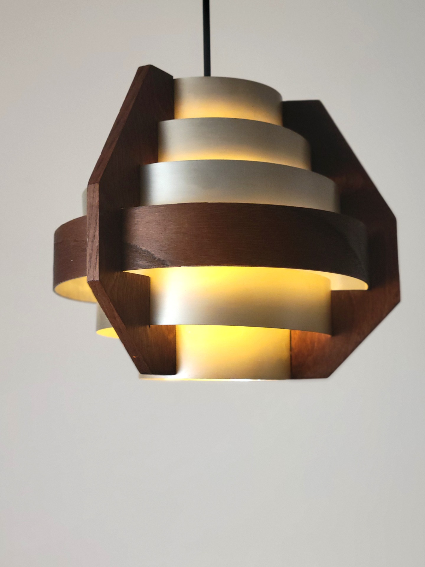 Danish pendant light by Hans Agne Jakobsson 1970