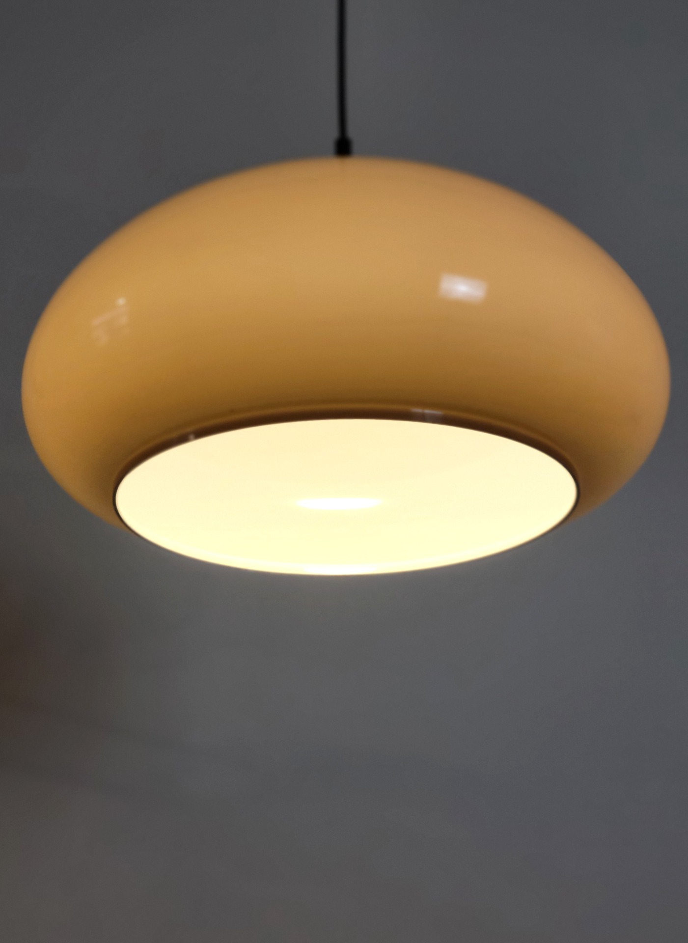 Vintage mushroom pendant by Dijkstra