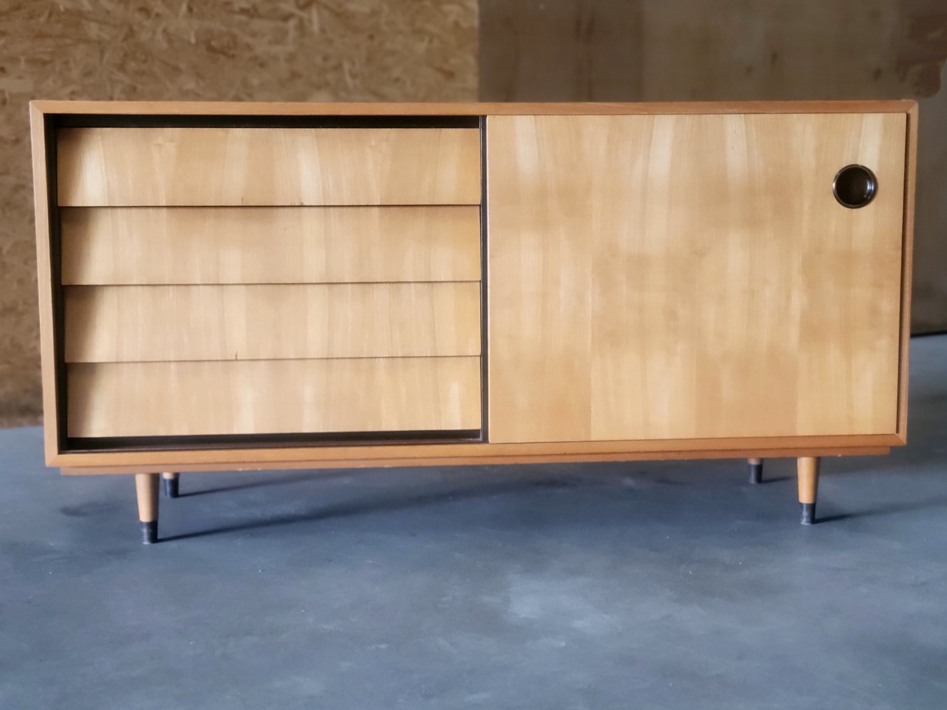 Sideboard by Erich Stratmann for Idee Möbel Germany1950's