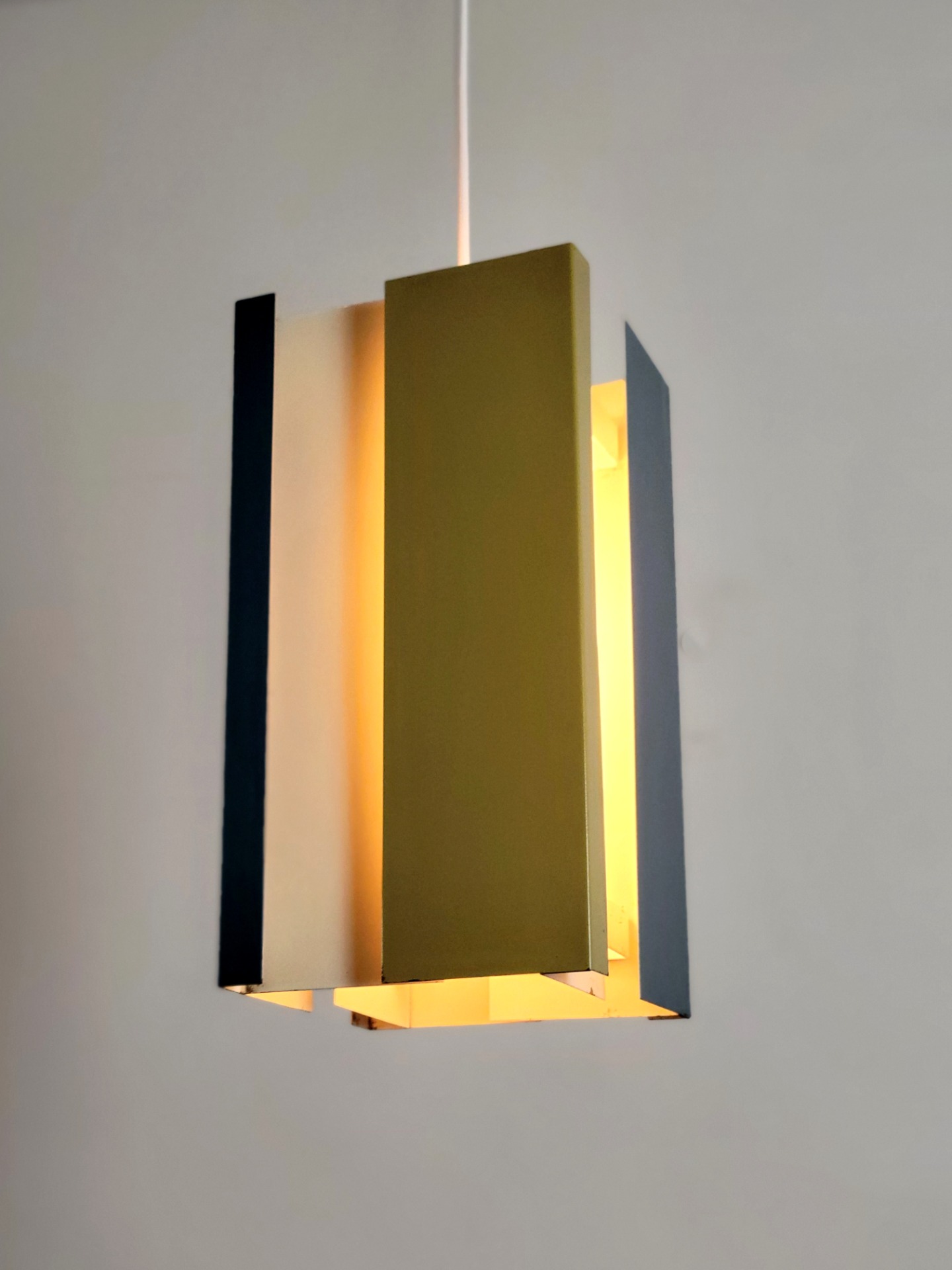 Modernist Pendant Lamp by J.J.M. Hoogervorst for Anvia
